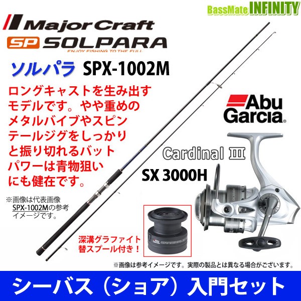 摂取カロリー シーバス ショア 入門セット メジャークラフト ソルパラ Spx 1002m シーバス アブガルシア Abu カーディナル3 Sx 3000h 国内最安値 North Hydroguam Net