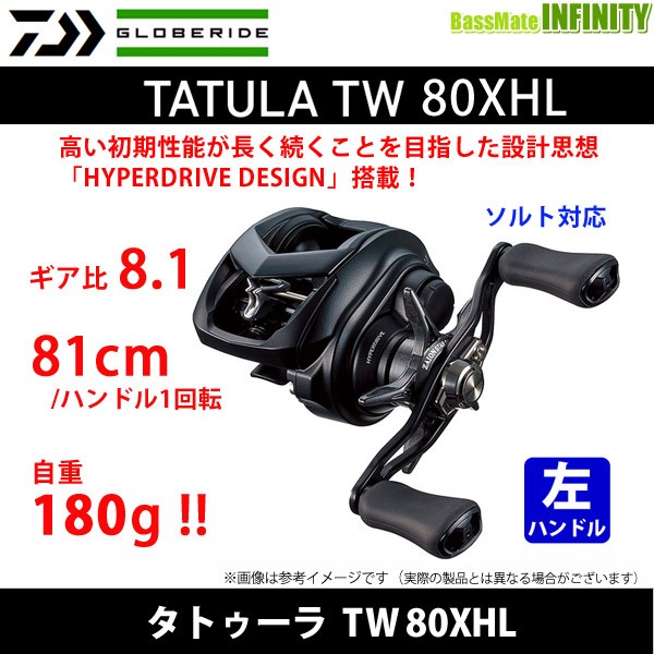 のオシャレな ダイワ タトゥーラ Tatula Tw 80xhl 左ハンドル 最安値 Www Flixel Org