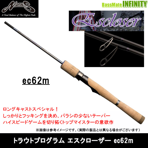 お手軽価格で贈りやすい ノリーズ トラウトプログラム スピニングモデル Ec62m エスクローザー トラウトロッド Sillevali Ee