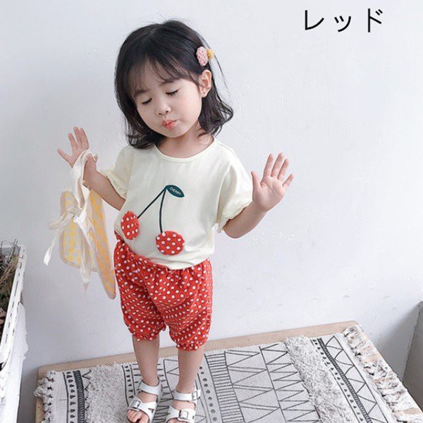 子供服 2点セットトップス ズボン 女の子 薄手 半袖 刺繍 水玉 半袖tシャツ コットン ズボン おしゃれ 子ども服 キッズ 女児 ベビー 夏 の通販はau Wowma ワウマ Mypacestyle 商品ロットナンバー