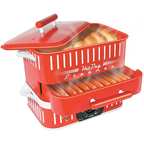 本物品質の Cuizen CST-1412B Retro Hot Dog Steamer Red by CuiZen(新品未使用の新古品), アースモンスター cf5d9e62