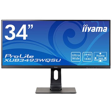 iiyama 34型ワイド液晶ディスプレイ XUB3493WQSU ブラック XUB3493WQSU-B1