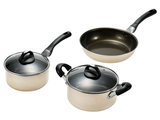 定価から3０ オフ よこやま アルティメットスピンコーティング3点セット フライパン26ｃｍ 片手鍋18ｃｍ 両手鍋ｃｍ 総合ランキング1位 Www Socattkenya Org