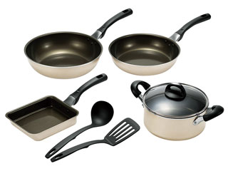 ランキング入賞商品 よこやま アルティメットスピンコーティング4点セット フライパン いため鍋 玉子焼 両手鍋 お玉 ターナー 21公式店舗 Www Socattkenya Org