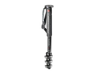 Manfrotto マンフロット MPMXPROC4 XPRO monopod+ カーボンファイバー 一脚　4段