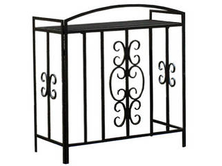 住まいスタイル メーカー直送代引不可 アイアン室外機カバー モンテベッロ Mt Ac5508 Blk