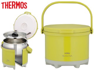 THERMOS/サーモス RPE-3000- OLV 真空保温調理器シャトルシェフ 3.0L オリーブ