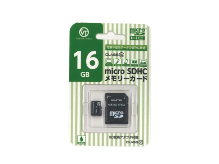 Vertex Micro Sd メモリーカード 16gb Vt Sd016c10 の通販はau Wowma ワウマ いただきプラザ Au Wowma 店 商品ロットナンバー