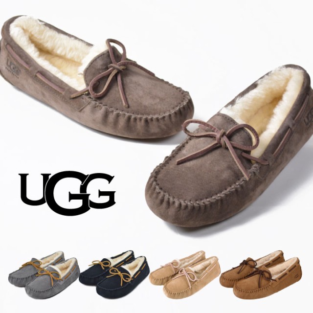 新品】LUXURY UGG モカシン ダコタ キラキラ白い24cmの+