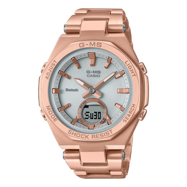 人気第1位 G Shock レディース Casio Baby G カシオ ソーラー電波 腕時計 レディース ベビーg 21年6月 Msg B100dg 4ajf 38 5 公式の Ieem In