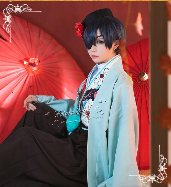 黒執事 シエル ファントムハイヴ風 幽喜茶屋 着物 コスプレ衣装 Cosplay 変装 コスチューム パーティアニメ コスチューム の通販はau Pay マーケット Futurehouse 商品ロットナンバー