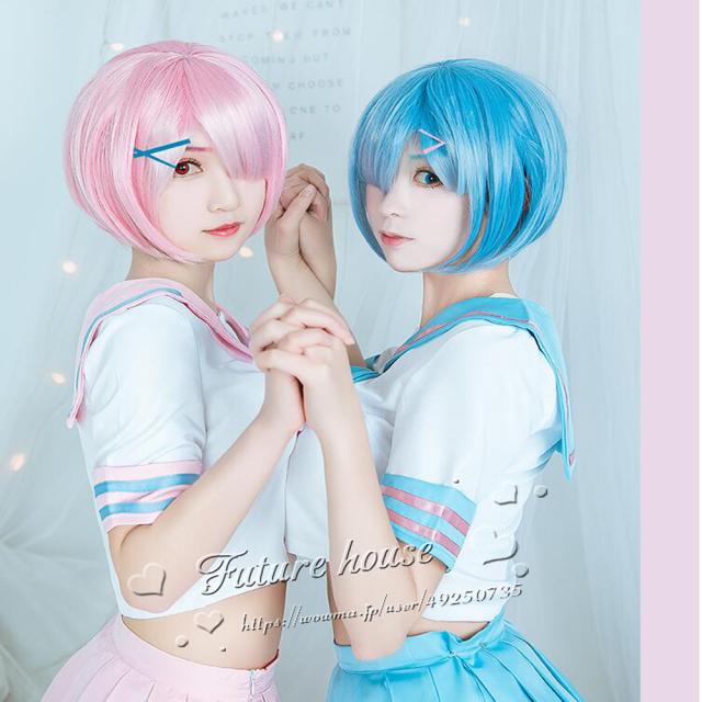 格安即決 Re ゼロから始める異世界生活 レム ラム 風 制服 コスプレ衣装 ワンピース Cosplay コスチューム イベント 仮装 変装 現金特価 Carlavista Com