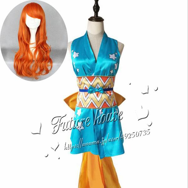 国内配送 One Piece ワンピース ナミ コスプレ 衣装 ウィッグ 別売り コスチューム 変身 仮装 ステージ服 舞台 ハロウィン クリスマス セールsale Mawaredenergy Com