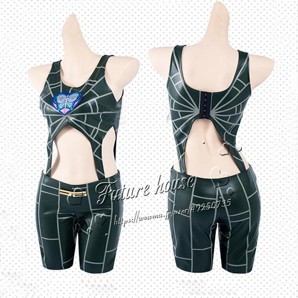 受注発注 ジョジョの奇妙な冒険 ストーンオーシャン 空条徐倫 くうじょう ジョリーン コスプレ衣装 Cosplay衣装 セット イベント仮装 コスチュー 独創的 Farmerscentre Com Ng