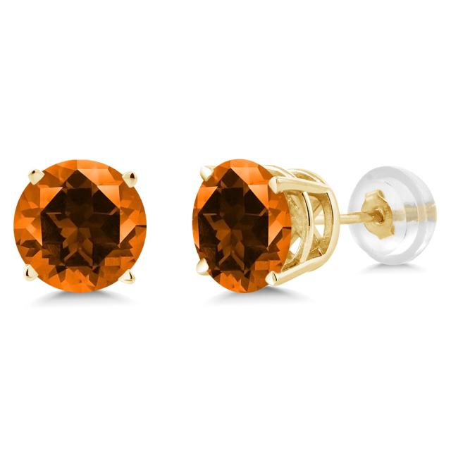 安い正規品 ピアス スタッド 金属アレルギー対応の通販はau PAY マーケット - Gem Stone King ジュエリー専門店|商 レディース 1.1カラット 天然石 トパーズ ポピー スワロフスキー 14金 イエローゴールド(K14) 低価特価