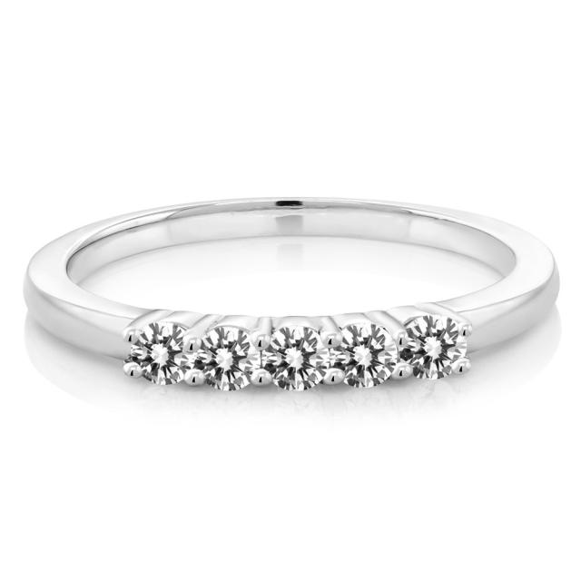 指輪 リング レディース 0 33カラット 天然 ダイヤモンド シルバー925 5連 ホワイト ダイヤ 小粒 細身 ハーフエタニティ 天然石 4月 誕生の通販はau Pay マーケット Gem Stone King ジュエリー専門店 商品ロットナンバー