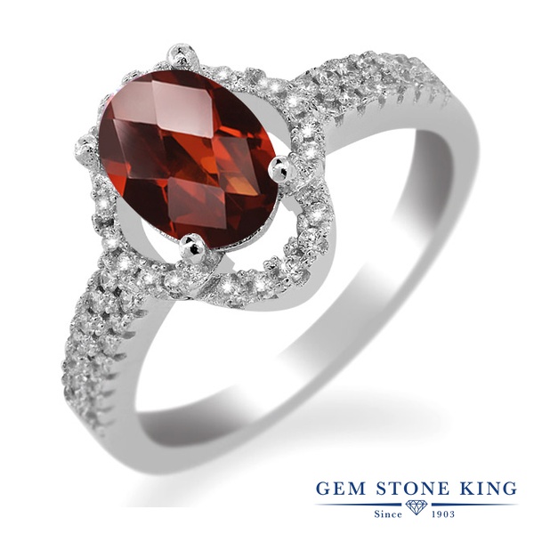 在庫一掃 指輪 リング レディース 1 99カラット 天然 ガーネット シルバー925 フラワー 花 大粒 天然石 1月 誕生石 金属アレルギー対応 日本公式品 Farmerscentre Com Ng