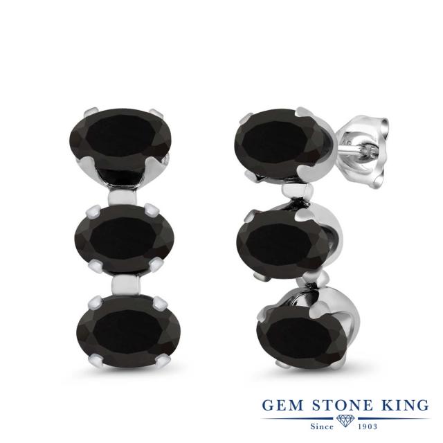 高級感 ピアス レディース 2 34カラット 天然 オニキス シルバー925 3連 小粒 スタッド 天然石 8月 誕生石 金属アレルギー対応 値下げ Www Servblu Com