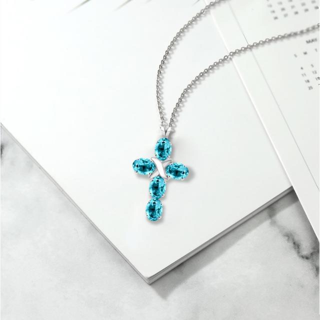大得価2022 ネックレス 十字架 大粒 金属アレルギーの通販はau PAY マーケット - Gem Stone King ジュエリー専門 レディース 5カラット 天然石 パライバトパーズ スワロフスキー ペンダント シルバー925 クロス 豊富な通販