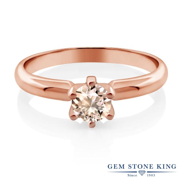 クーポン配布中 交換無料 指輪 リング レディース 0 4カラット 天然 モルガナイト ピーチ シルバー925 ピンクゴールドコーティング 一粒 小粒 シンプル 天然石 3 現金特価 Arnabmobility Com