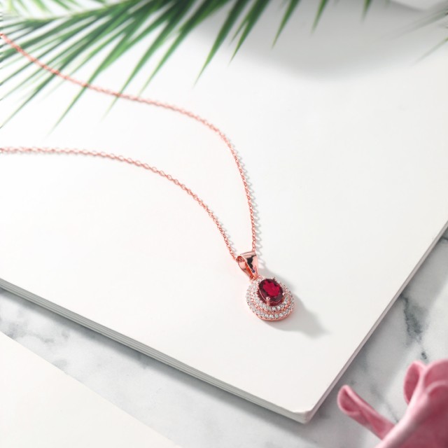 在庫あ国産 ネックレス ピンクゴールドコーティング オの通販はau PAY マーケット - Gem Stone King ジュエリー専門 レディース 1.62カラット 天然 ミスティックトパーズ (ルビーレッド) ペンダント シルバー925 2022春夏