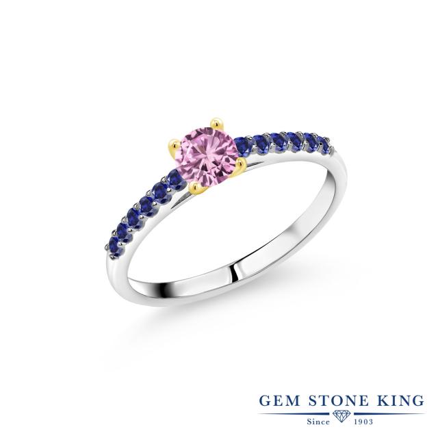 まとめ買いでお得 一粒 ツートンゴールド K10 10金 合成サファイア 合成ピンクサファイア 0 79カラット レディース リング 指輪 パヴェ プ マルチストーン 指輪 リング Revuemusicaleoicrm Org