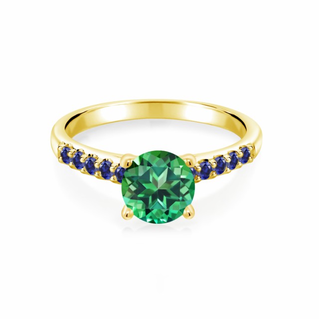 HOTセール 指輪 10金 イエローゴールド(K10) 一の通販はau PAY マーケット - Gem Stone King ジュエリー専門 リング レディース 1.95カラット 天然石 トパーズ レインフォレスト スワロフスキー 合成サファイア 安い大得価
