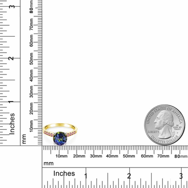 ロットナン∾ 指輪 10金 ツートンゴールド(K1の通販はau PAY マーケット - Gem Stone King ジュエリー専門 リング レディース 2.38カラット 天然石 ミスティックトパーズ (ブルー) ピンクラボグロウンダイヤモンド カラット