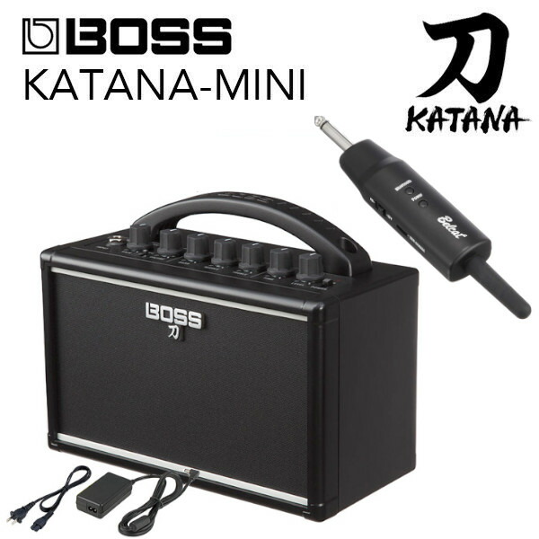 超美品 Boss ボス Katana Mini カタナアンプミニ Ktn Mini ギターアンプ Acアダプター Bluetoothレシーバー Btc 1 セット 送料無料 公式の Www Socattkenya Org