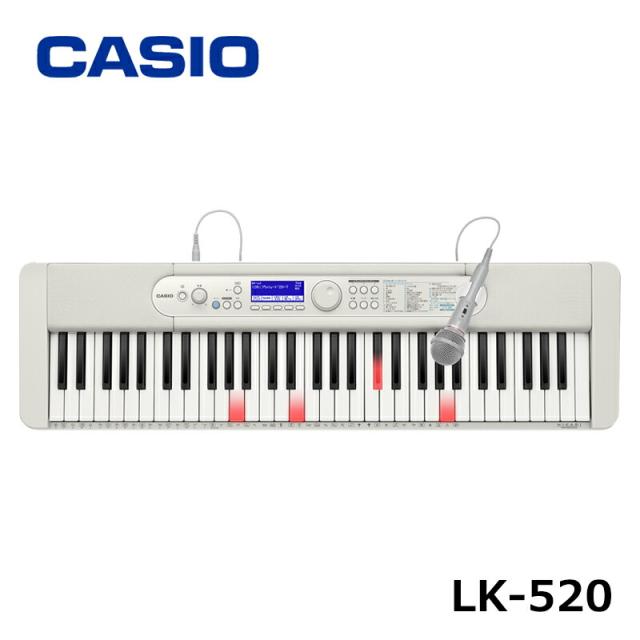 その他キーボード ピアノ Casio Lk 5 カシオ Casiotone 光ナビゲーション キーボード 61鍵盤 炎 紅蓮華 人気ソング内蔵