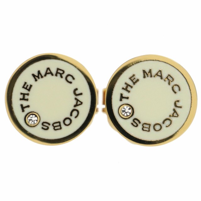 Seal限定商品 新品 マーク ジェイコブス Marc Jacobs ピアス ブランドアクセサリー ブランドロゴ M 106 Cream ホワイト系 Gsw 5 21新発 Carlavista Com