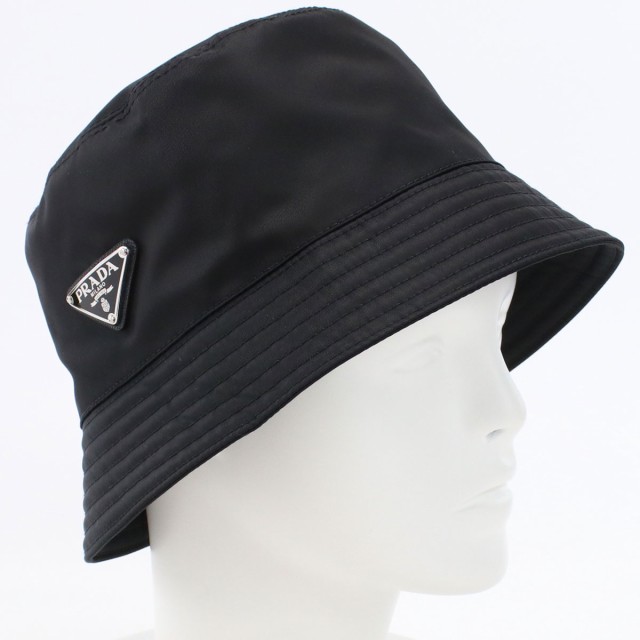 【新品】プラダ PRADA メンズ－帽子 ハット バケットハット ブランド 2HC137　2DMI　F0002 NERO ブラック cap-01