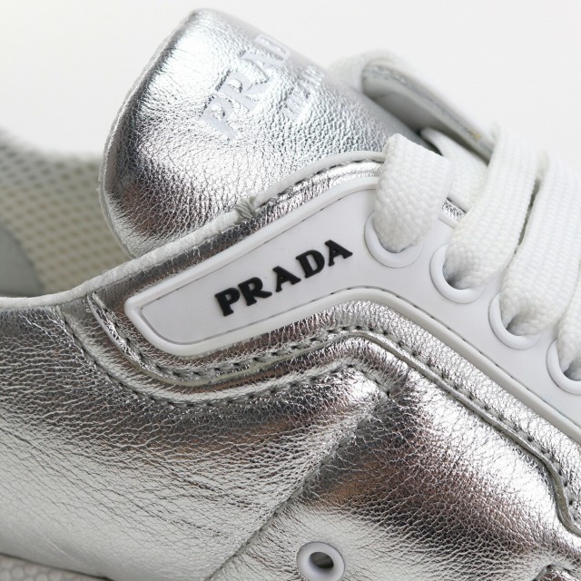 超激得好評 美品プラダ(PRADA) シルバーランク：S us-1 ﾚﾃﾞｨｰｽの通販は