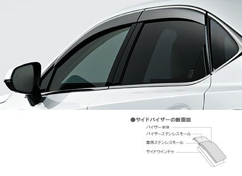 安い購入 レクサス純正 サイドバイザー レクサスｎｘ 10系 最新コレックション Olsonesq Com