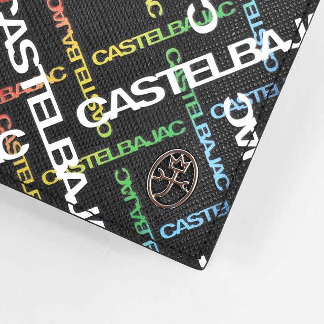 カステルバジャック 財布 二つ折り メンズ レディース カルル CASTELBAJAC 二つ折り財布 本革 革 レザー 2つ折り 2つ折り財布