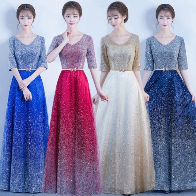 韓国ファッション レディース服 ワンピースドレス 結婚式 二次会 花嫁ドレス ロングドレス カラードレス パーティードレス 音楽会 入学式の通販はau Pay マーケット ユニイ 商品ロットナンバー