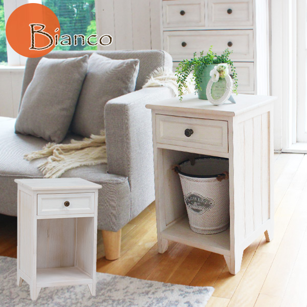 再入荷 チェスト 白 ホワイト 木製 完成品 姫系家具 アンティーク風 アンティーク調 サイドチェスト おしゃれ ビアンコ 送料無料 ラッピング無料 返品も保証 Endocenter Com Ua