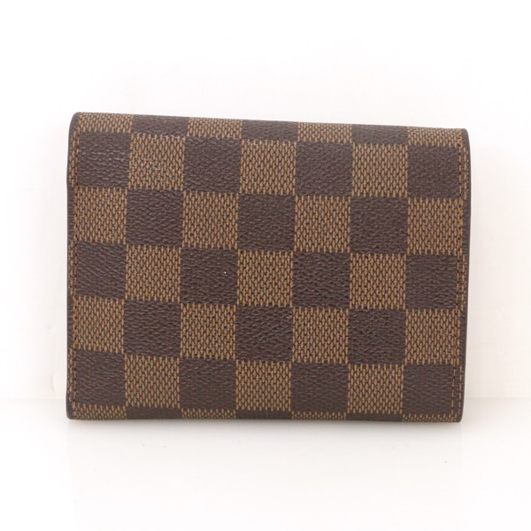 在庫最安値 ルイヴィトン LOUIS VUITTON ダミエ エベヌ レッド ルージュ ポルトフォイユ ヴィクトリーヌ N41659 三つ折財布 レディース 【中古の通販はau PAY マーケット - Everydaygoldrush|商品ロットナンバー:48 格安超激得