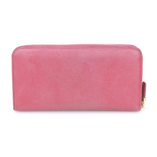 上質で快適 プラダ Prada ピンク マゼンタ レザー ラウンドファスナー 長財布 リボン ブランド 小物 アイテム レディース Kk 期間限定 30 Off Fundraisingforngos Com