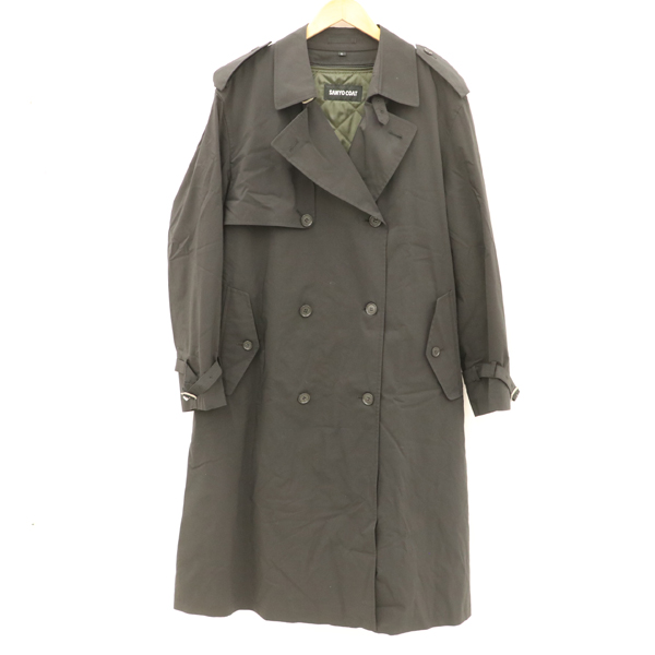 5 Off サンヨーコート Sanyocoat トレンチコート インナー付き インナー付き トレンチコート ブラック レディース アウター Lサイズ Kk ネットau Lサイズ Kk サンタズショップ 3cd8547e Jycomputers Net