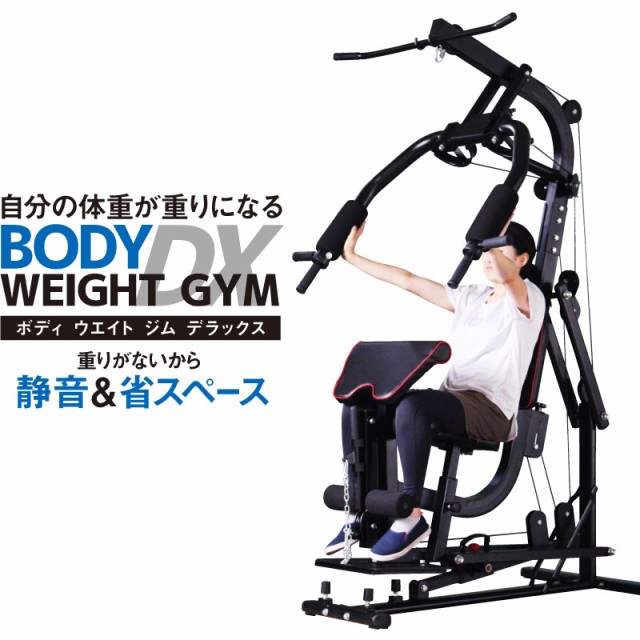 ホームジム マルチ トレーニング 器具 セット 総合 大型 ワイヤー式 マシン 重りの無い静音設計 Body Weight Gym Dx Ls Sa 690の通販はau Pay マーケット ライシン Au Pay マーケット店 商品ロットナンバー