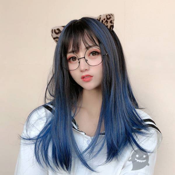 フルウィッグ ウィッグ ロング ストレート フルウィッグ グラデーションカラー つけ毛小顔効果 高品質 耐熱 F268の通販はau Wowma ワウマ Comomo 1 S 商品ロットナンバー