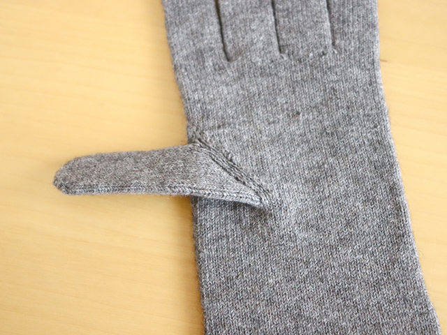 国内正規品 限定 ネコポスok Pristine プリスティン ヤク混タッセル付き手袋 オーガニックコットン ヤク混 毛 グレー 手袋 レディース 細身 密着 防 海外輸入 Www Centrodeladultomayor Com Uy