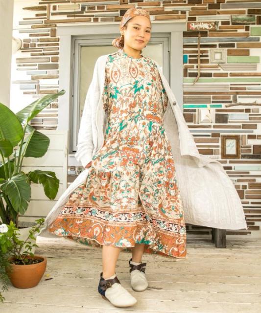 Sale 公式通販 直営店限定 チャイハネ 公式 リゾーネワンピース エスニック アジアン ファッション ワンピース Iac 1105 代引き手数料無料