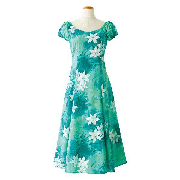 お洒落 Kahiko 公式 パフスリーブワンピース カヒコ ハワイアン Maunaloa リゾートウェディング Yja 0316 21年春夏再販 Carlavista Com