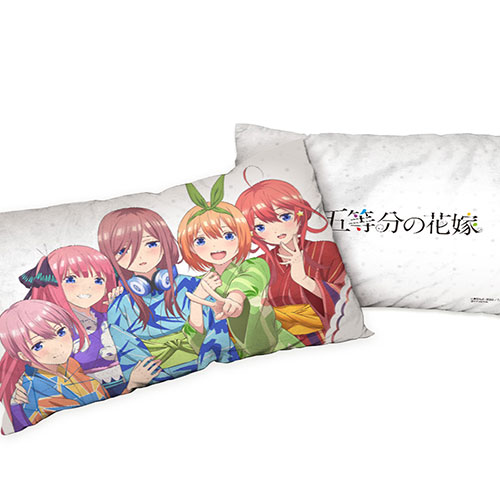 新品 五等分の花嫁 まくらカバー 浴衣 中野 一花 中野 二乃 中野 三玖 中野 四葉 中野 五月 長辺約63cm 短辺約43cmの通販はau Pay マーケット アニメグッズ専門店earth Au Pay マーケット店 商品ロットナンバー