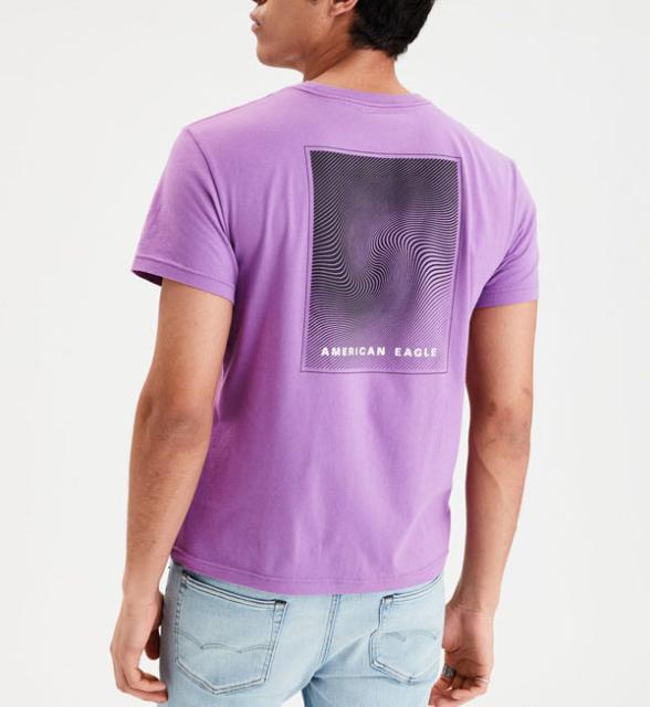 アメリカンイーグル Tシャツ 半袖 ロゴ メンズ Ae Short Sleeve Graphic T Shirt パープル 大きいサイズの通販はau Wowma ワウマ Kanaloa Au Wowma 店 商品ロットナンバー