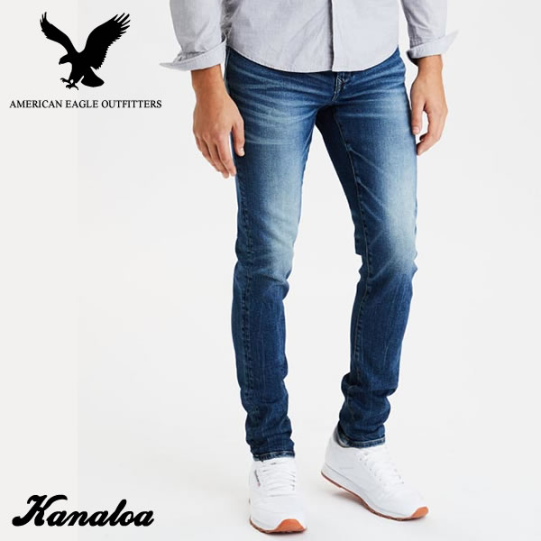 アメリカンイーグル ジーンズ デニム メンズ スキニー ストレッチ Ae