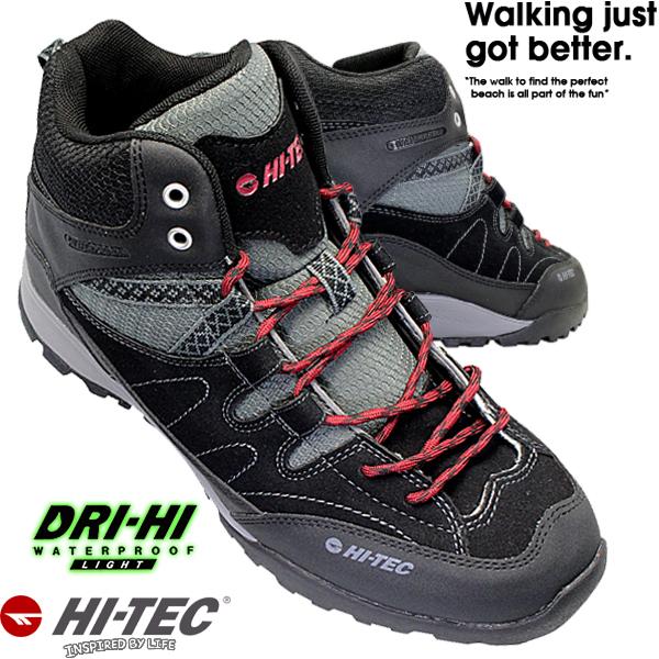 在庫限りッ アウトレット ハイテック Hi Tec Ht Hku06 ブラック メンズ ミッドカットスニーカー ウォーキングシューズ トレッキングシューズ アウトドアシューズ 特売 Hilltopicc Org