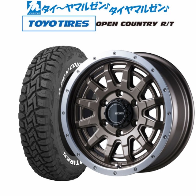 サマータイヤ ホイール4本セット CRS ESSEX エセックス EX-16 セミグロスブロンズ(SBZ) 16インチ 6.5J トーヨー オープンカントリー R/T